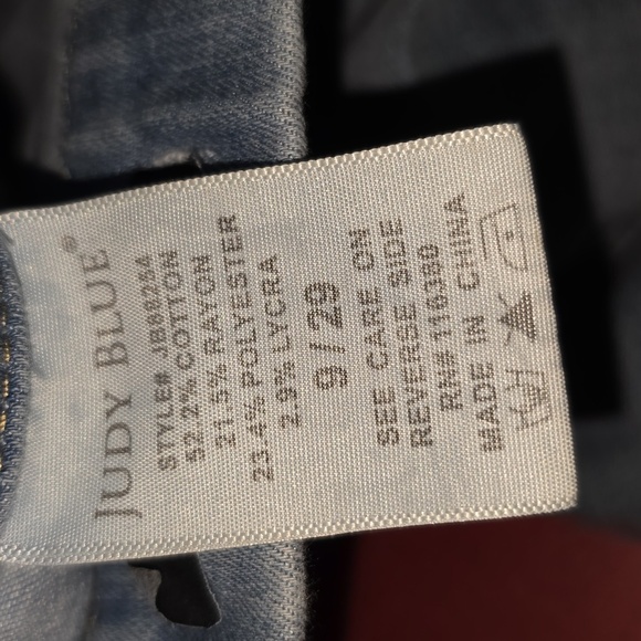 Judy Blue Non Distressed Skinny Fit Light Wash Womens Size 9/29 - Picture 16 of 16
